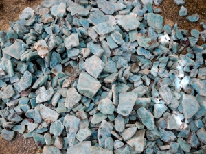 Larimar - mined ONLY in Barahona